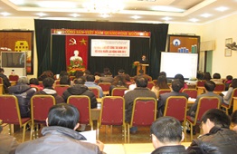 Thông tin về Đại hội tổng kết SXKD năm 2011 gắn với Hội nghị người lao động năm 2012 của HANCIC
